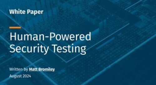 SANS White Paper: Human-Powered Security Testing