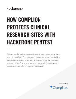 How Complion Protects Clinical Research Sites With HackerOne Pentest