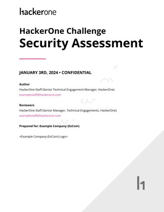 HackerOne Challenge Report - Sample