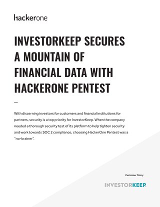 Investorkeep Secures A Mountain Of Financial Data With Hackerone Pentest